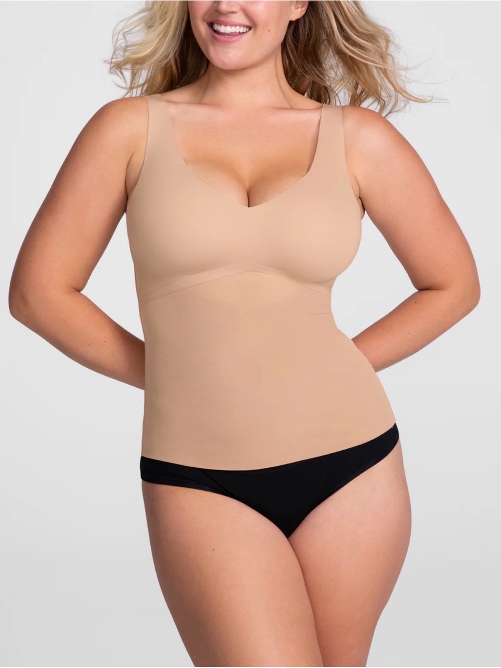 Honeylove | Lift Wear Shapewear Cami Tank In Beige/Nude M